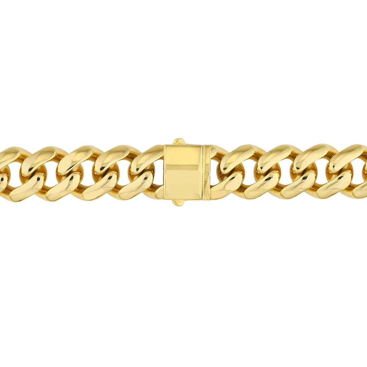 14K Gold 15.80MM Miami Cuban Chain Bracelet