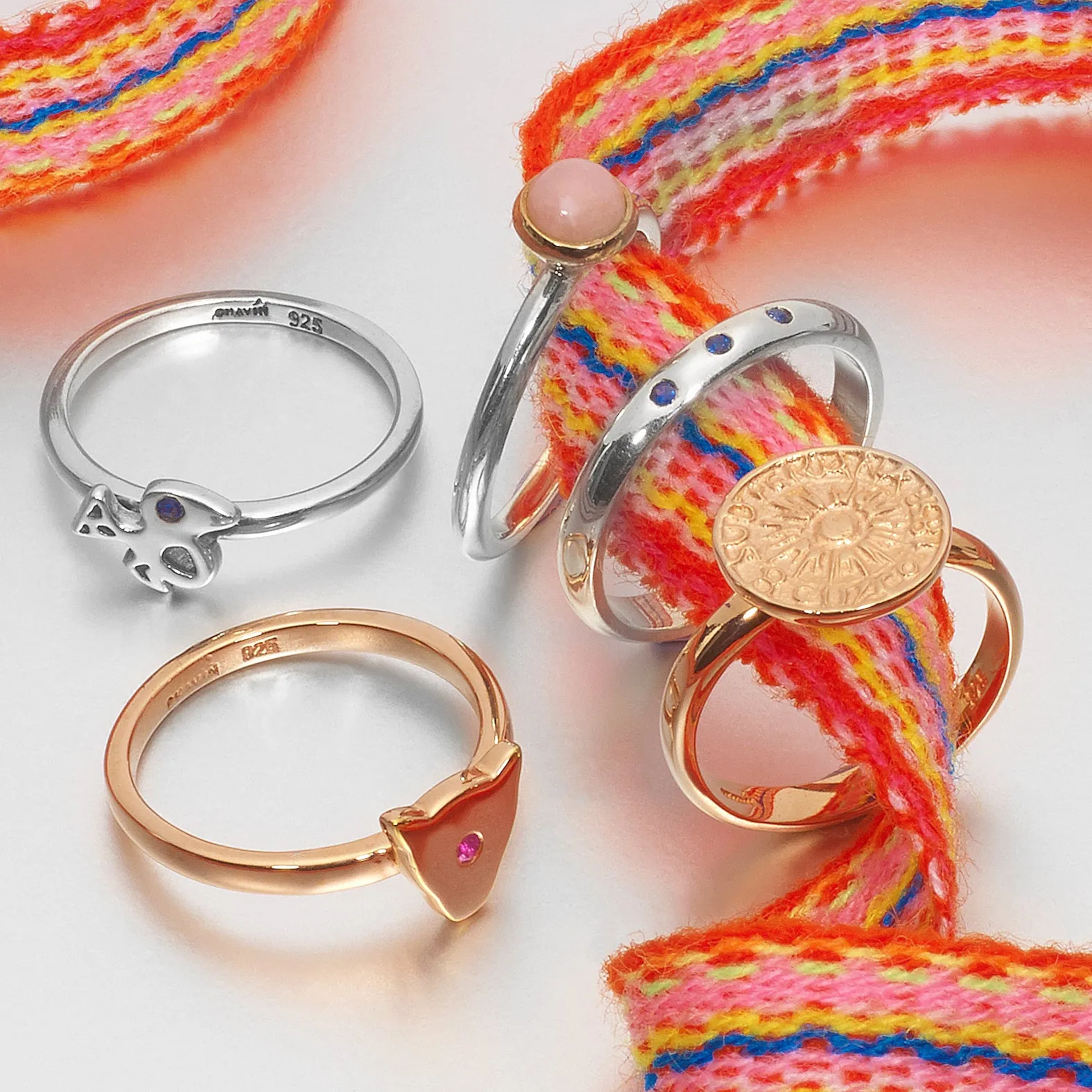 75%  DISCOUNT LAST ONE Exotic Ladies/Girls18ct Rose Gold Vermeil Filigree Star Charm Ring