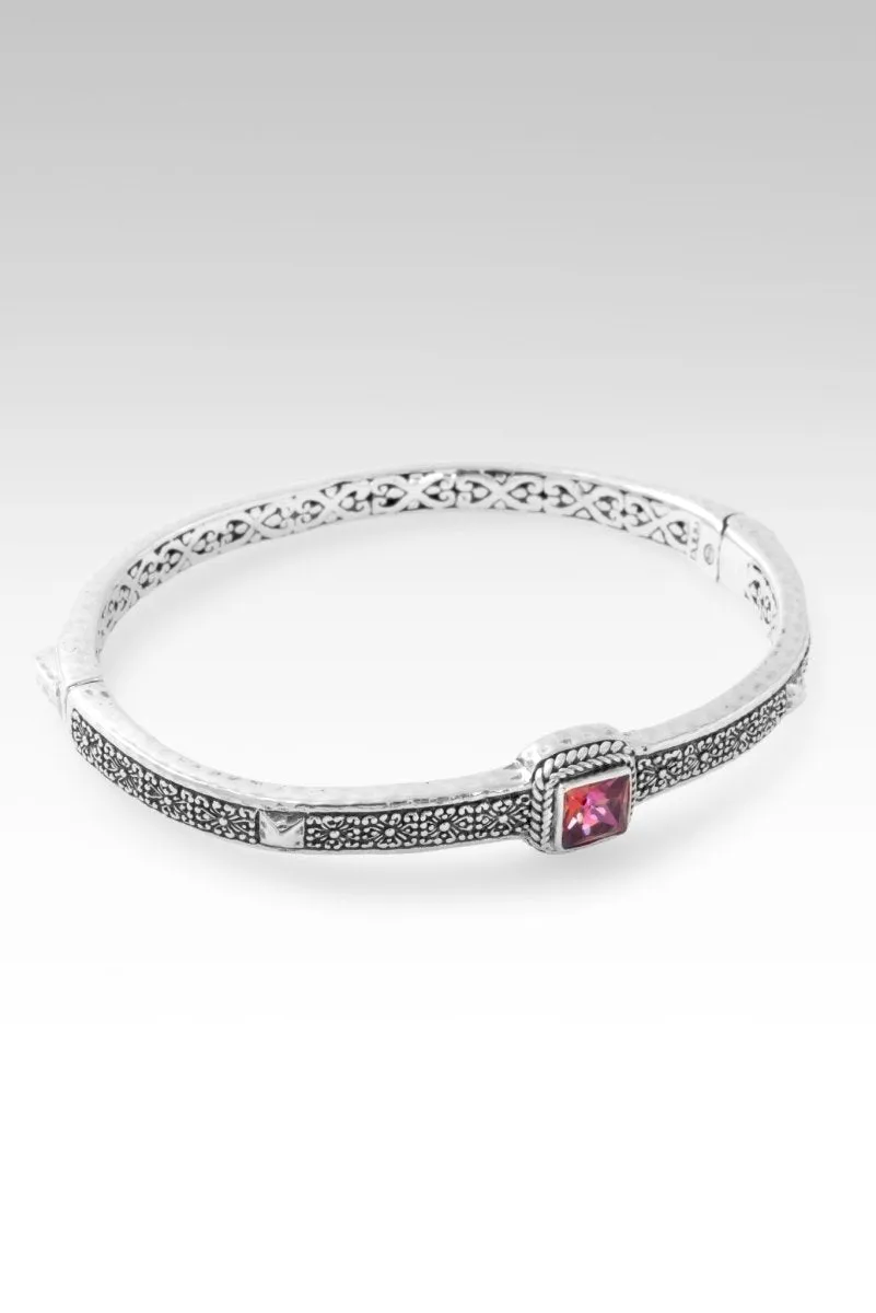 Abide in Me Bangle™ in Ultra™ Mystic Topaz