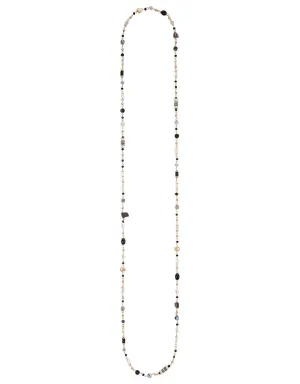 Accessorize Extra Long Beaded Rope Necklace
