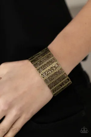 Bracelets Ornate Orchards - Brass