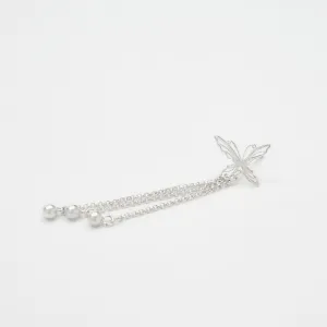 Butterfly Tassel Filigree Earrings