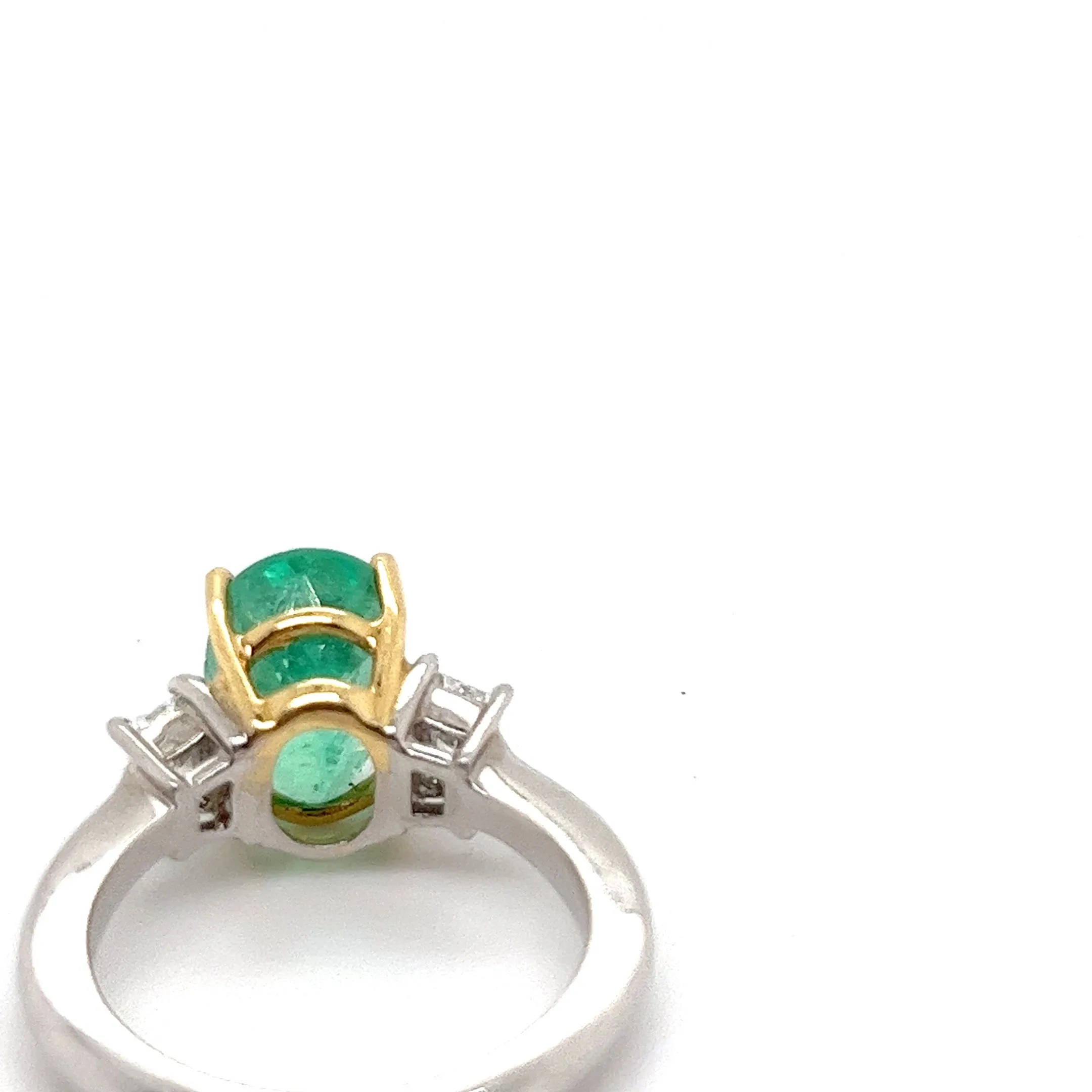Emerald and Diamond Ring