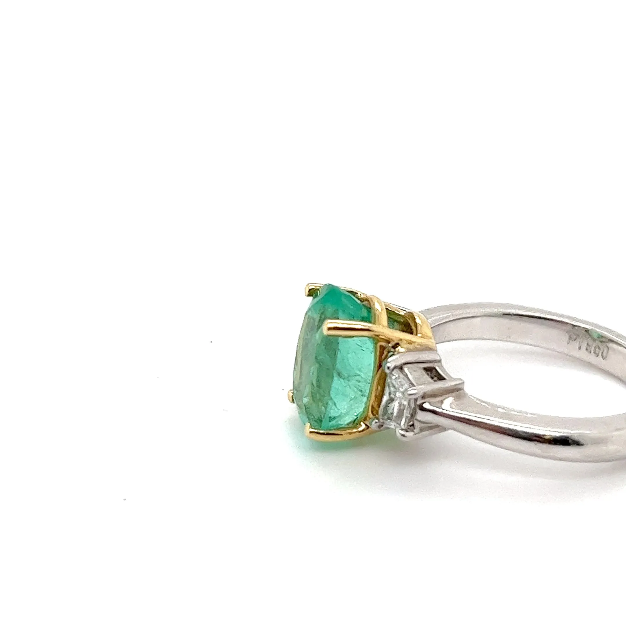 Emerald and Diamond Ring