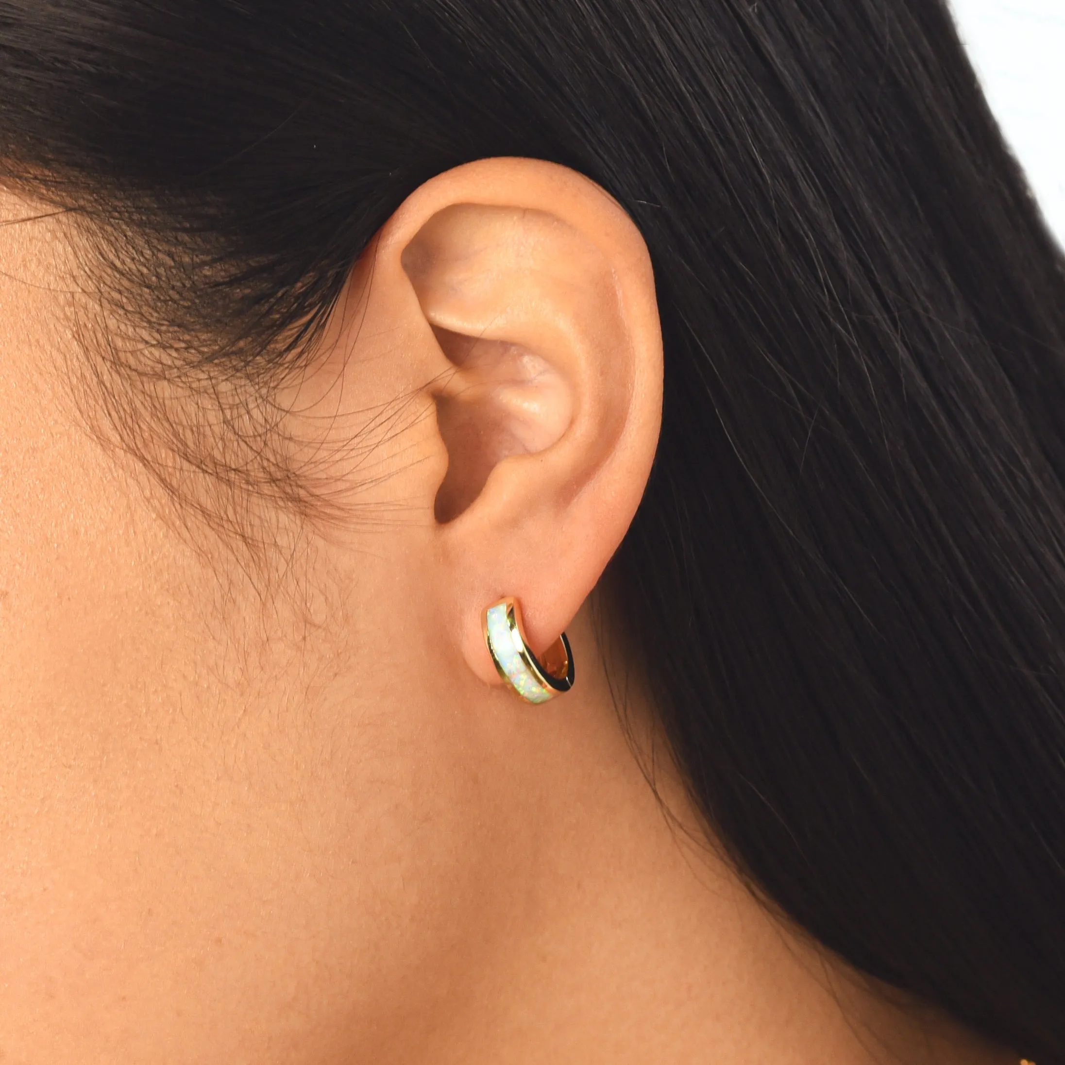 Freya Hoops - Opal
