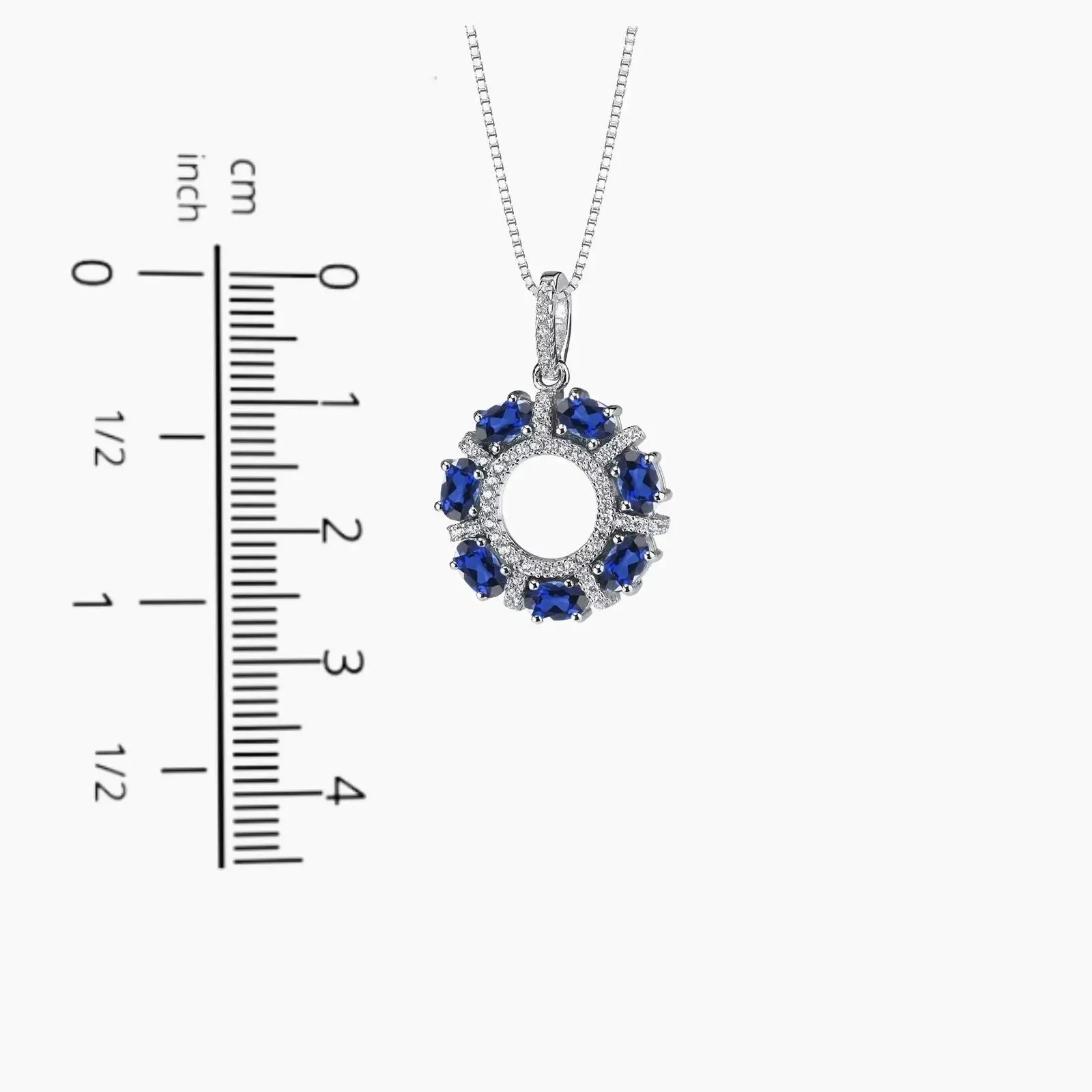 Galaxy Sapphire Necklace Australia - Irosk®