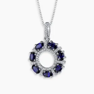 Galaxy Sapphire Necklace Australia - Irosk®