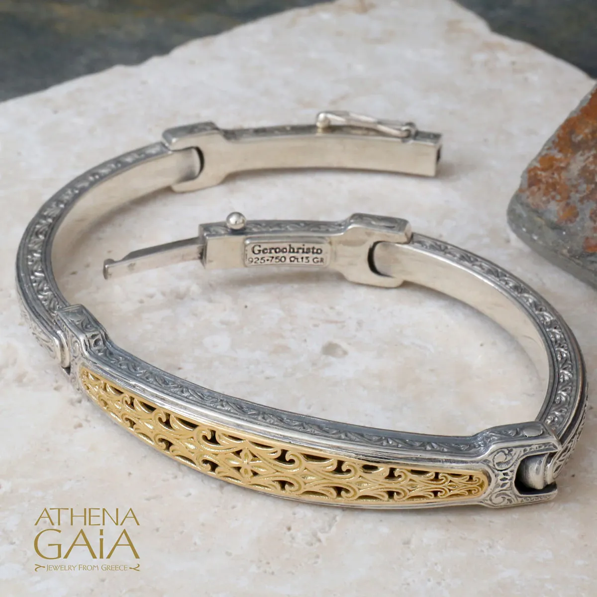 Garden Shadows Flex Bangle Bracelet