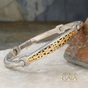 Garden Shadows Flex Bangle Bracelet