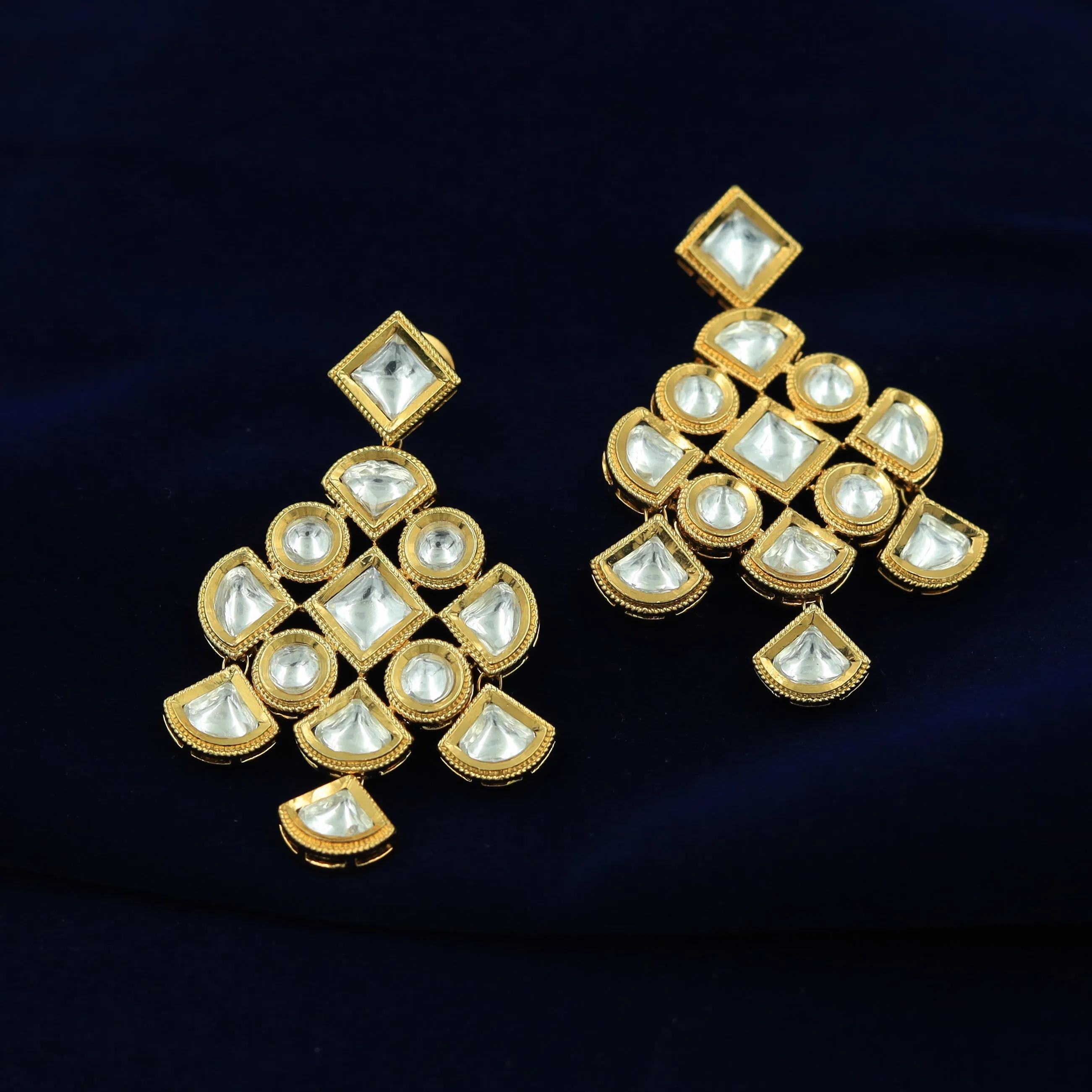 Gold  Kundan Choker Set 19077-6259