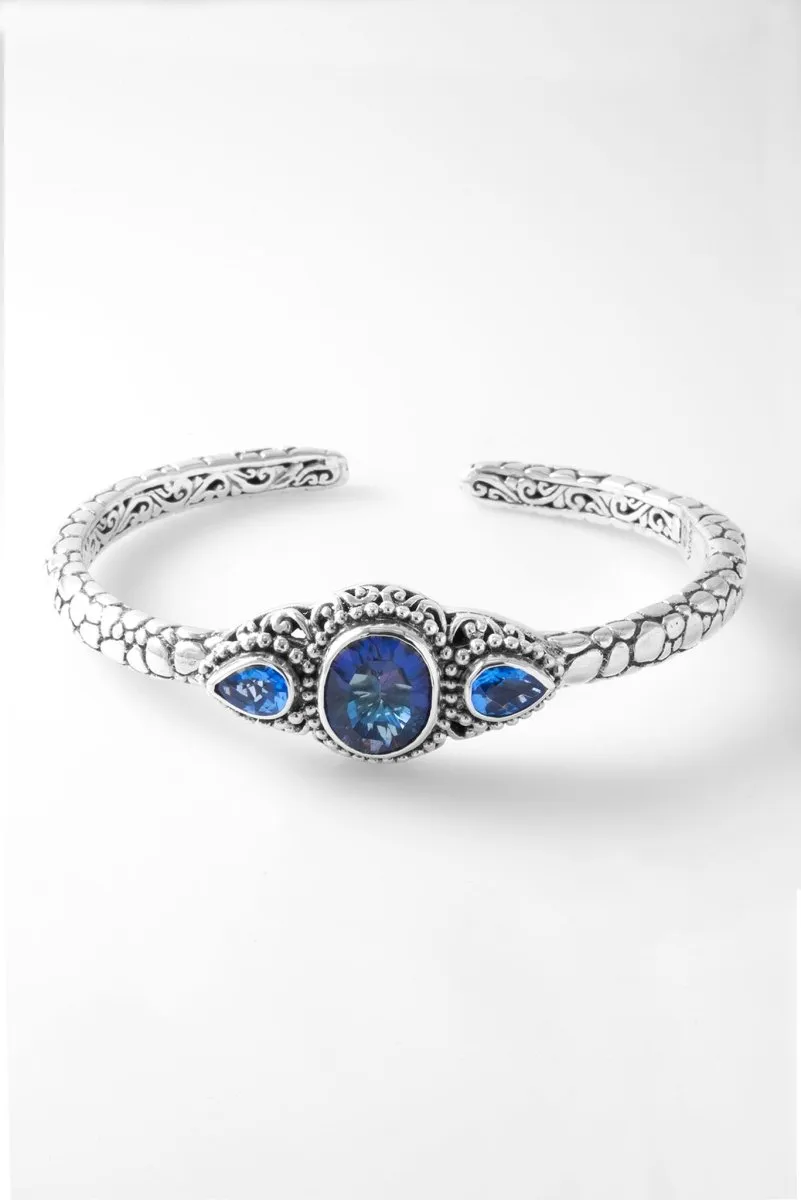 Graceful Presence Cuff™ in Odyssey Universe™ Mystic Quartz