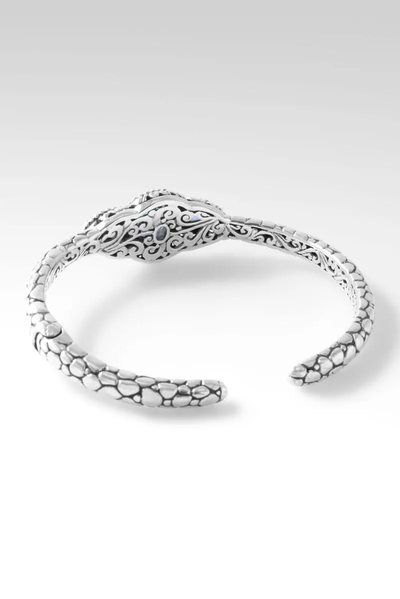Graceful Presence Cuff™ in Odyssey Universe™ Mystic Quartz