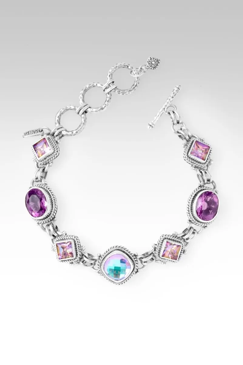 Gratitude Wins Bracelet™ in Northern Lights Sky™ Mystic Quartz