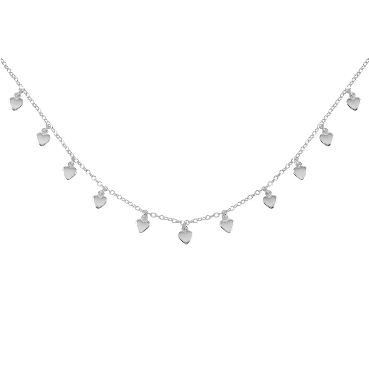 Hearts Choker Necklace