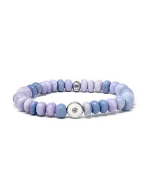 Jac Jo Soul Lavender Opal Enamel Bracelet