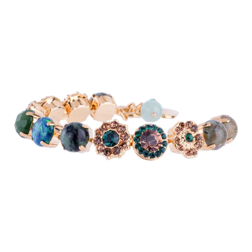 Large Elemental Bracelet in "Deep Forest" *Custom*
