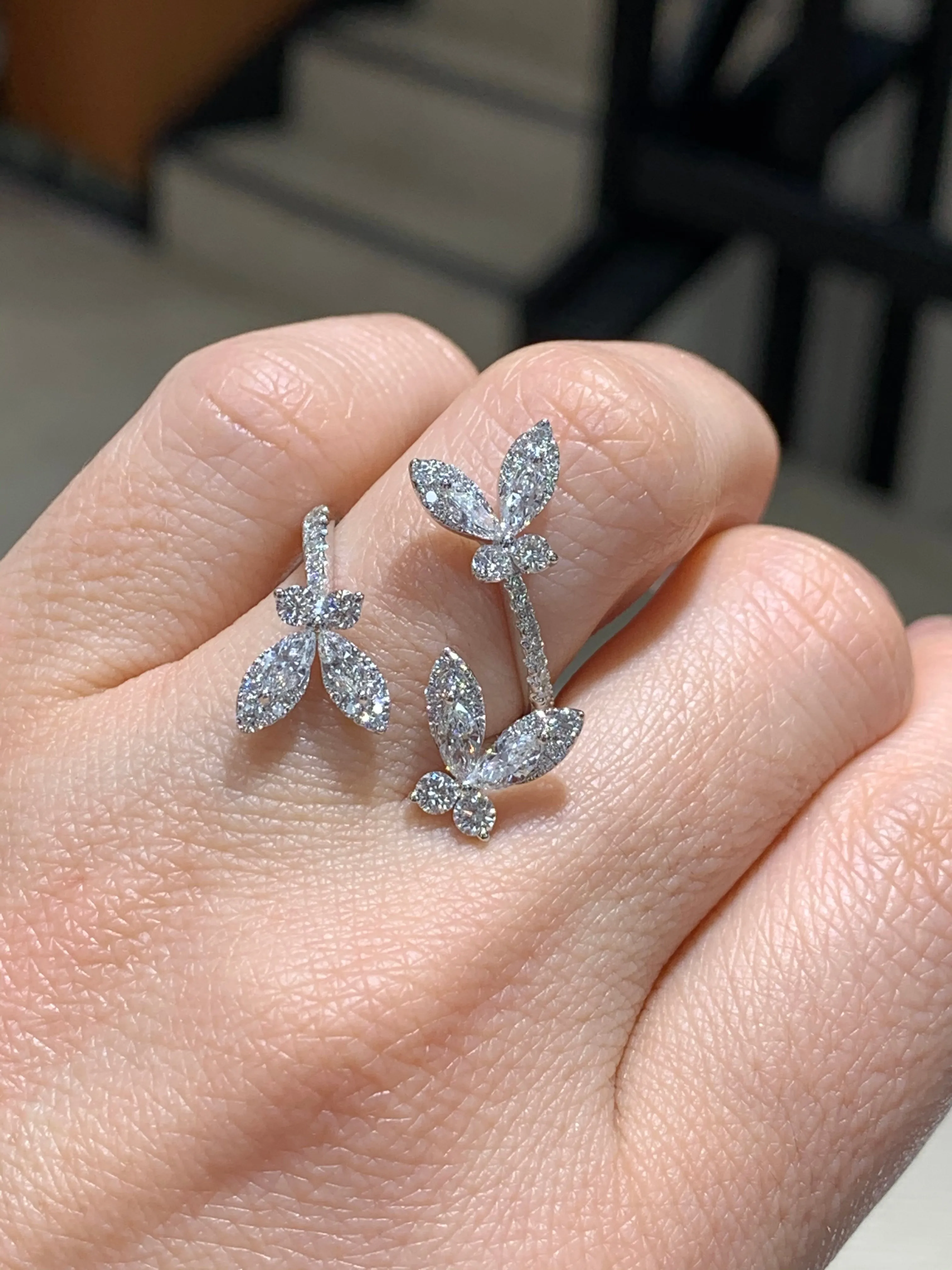 Marquise Cut Diamond Cocktail Ring 1.46ct t.w.