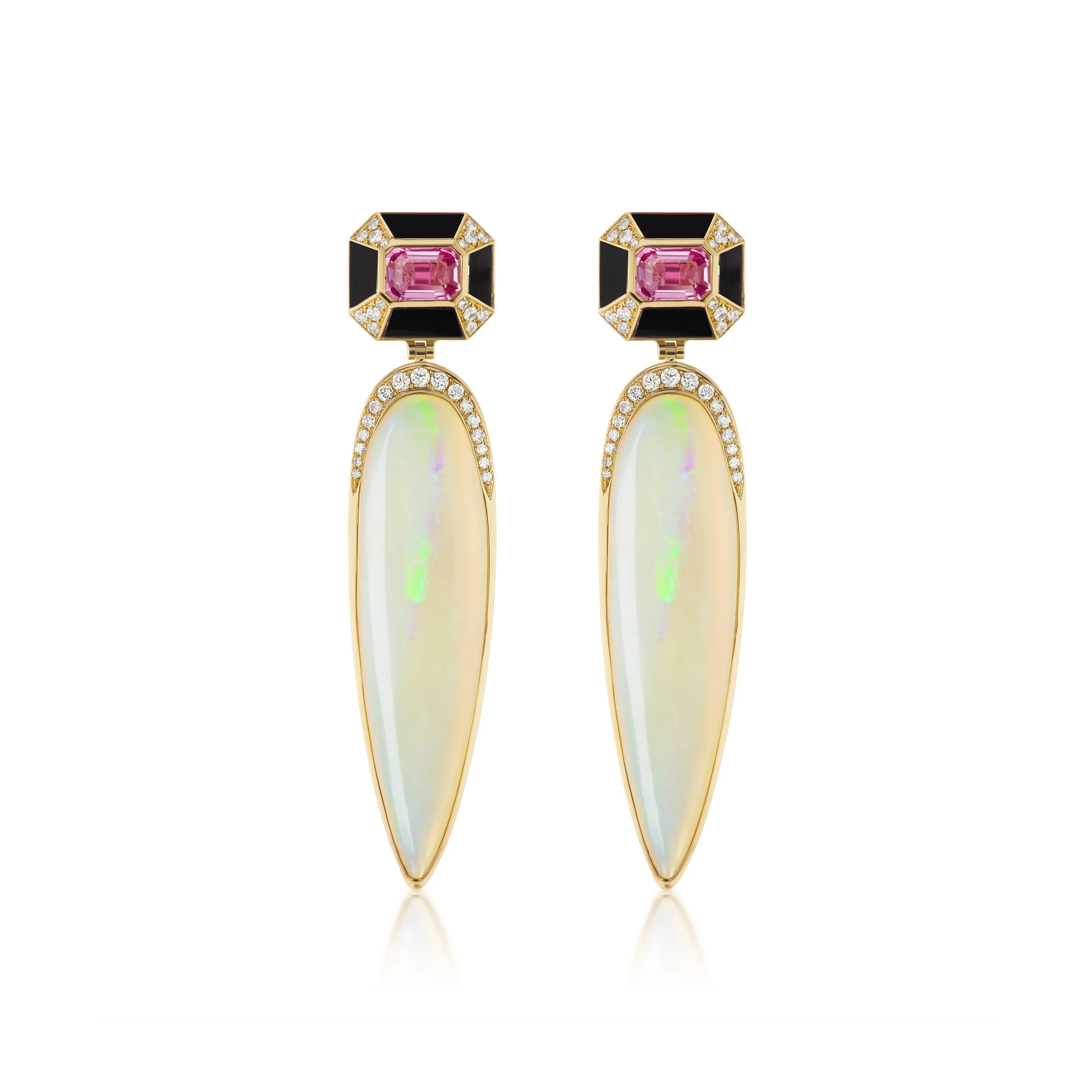 Monroe Opal Drop Earrings