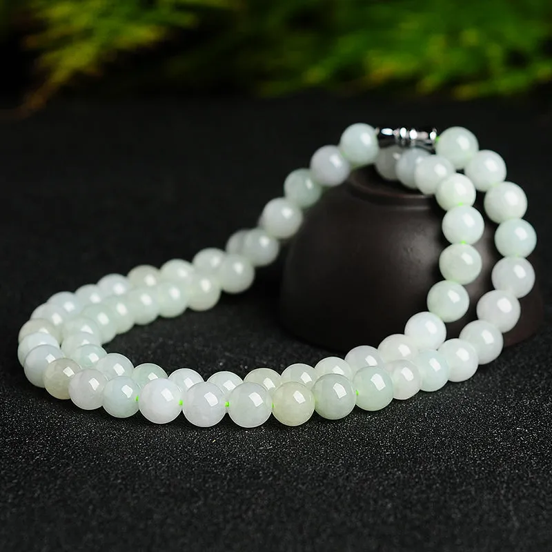 Natural Jade Necklace Jadeite Necklace WN28