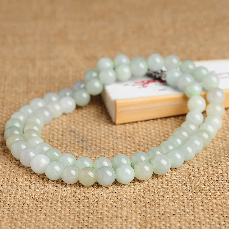 Natural Jade Necklace Jadeite Necklace WN28