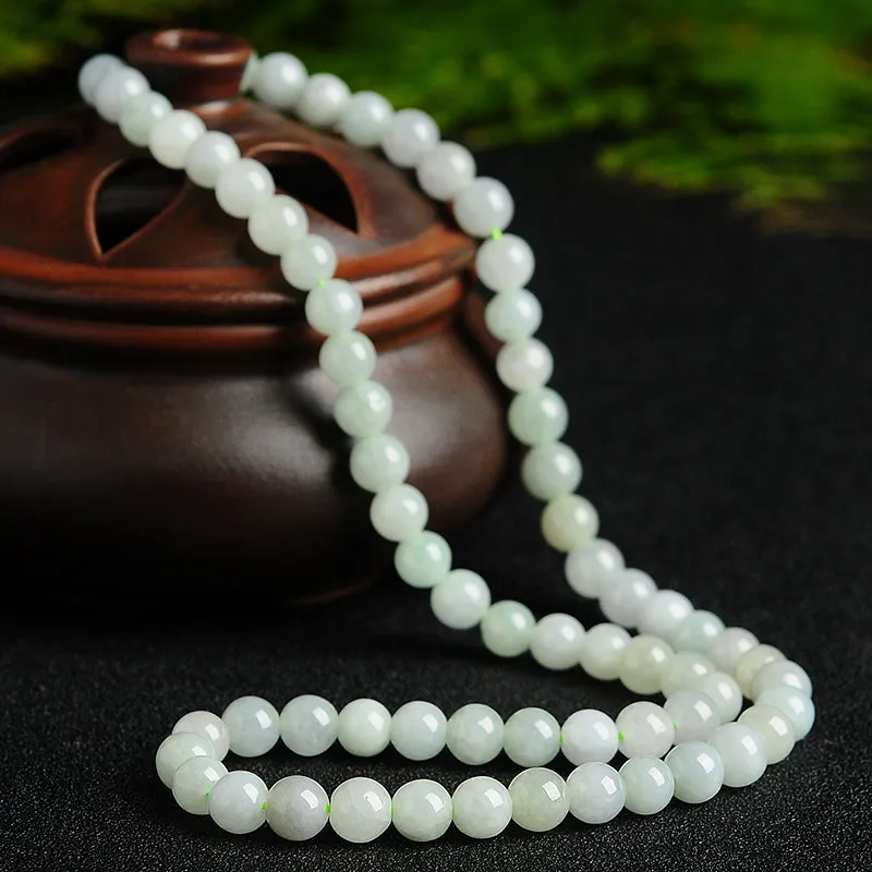 Natural Jade Necklace Jadeite Necklace WN28