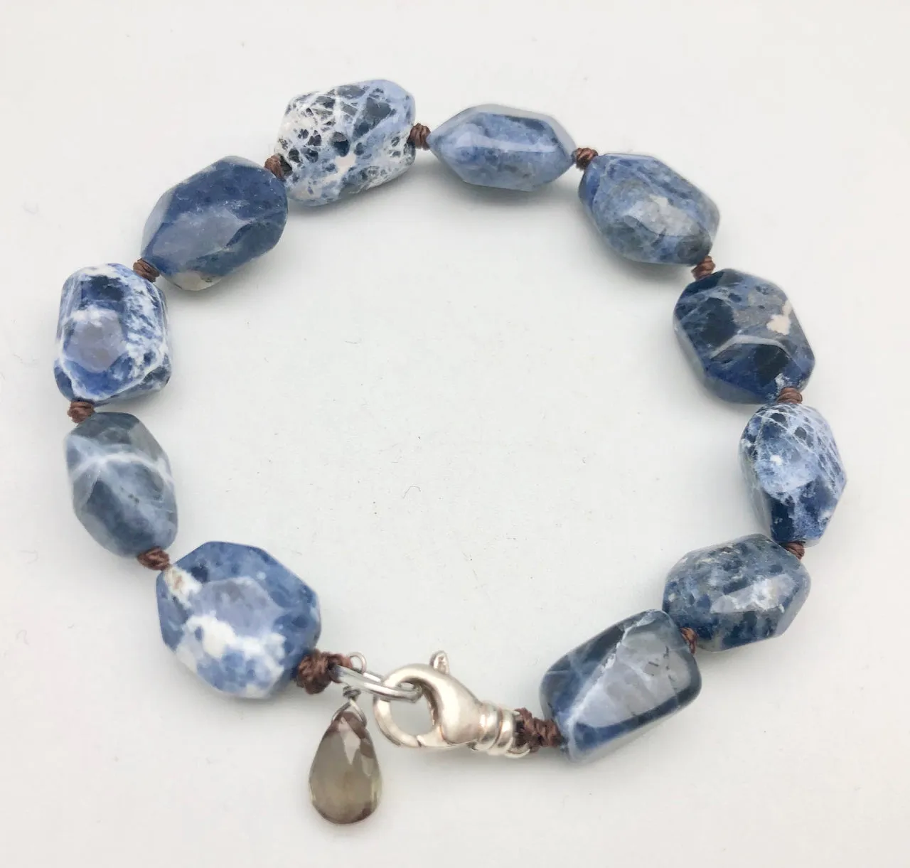 Peyote Bird Spiritual Strength and Perception Sodalite Bead Bracelet