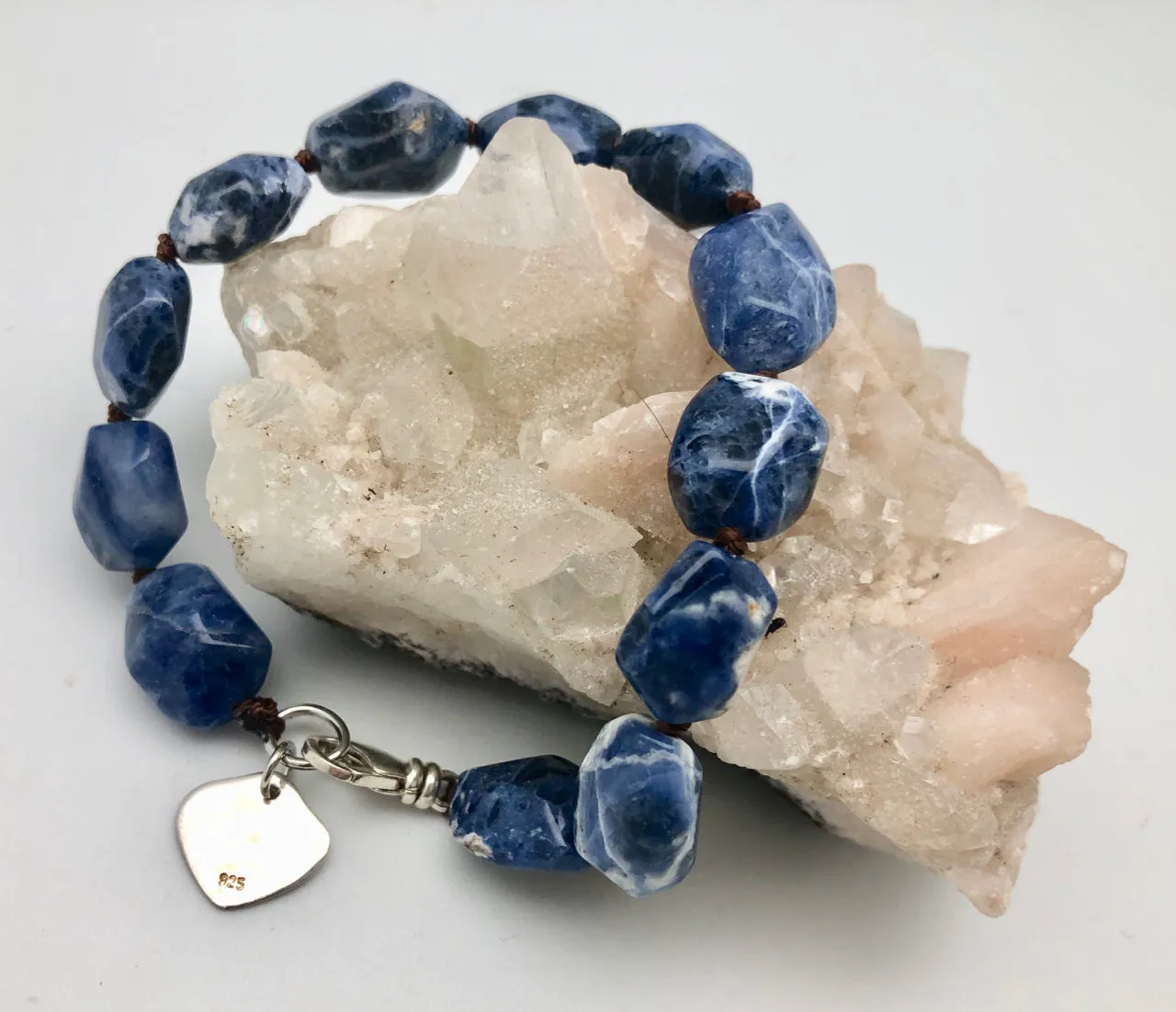 Peyote Bird Spiritual Strength and Perception Sodalite Bead Bracelet