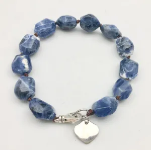 Peyote Bird Spiritual Strength and Perception Sodalite Bead Bracelet