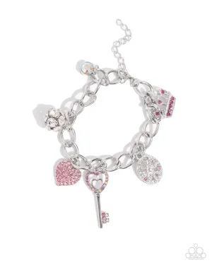 Regal Ratio - Pink Bracelet - Paparazzi Accessories