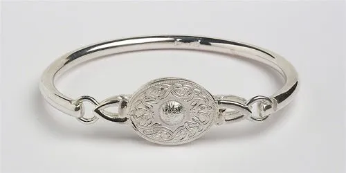 Retired Celtic OVAL Bangle Bracelet B-WB8