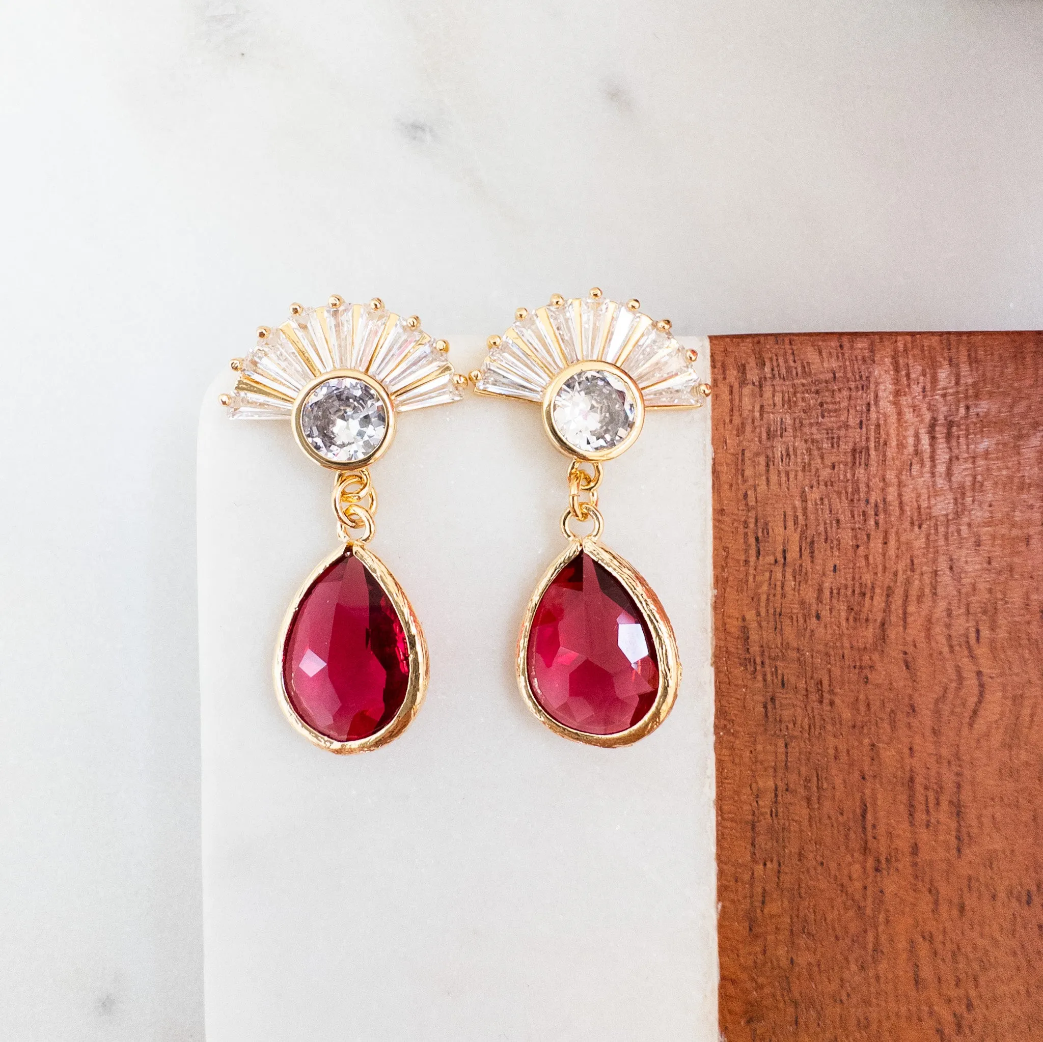 Ruby Esme Earrings