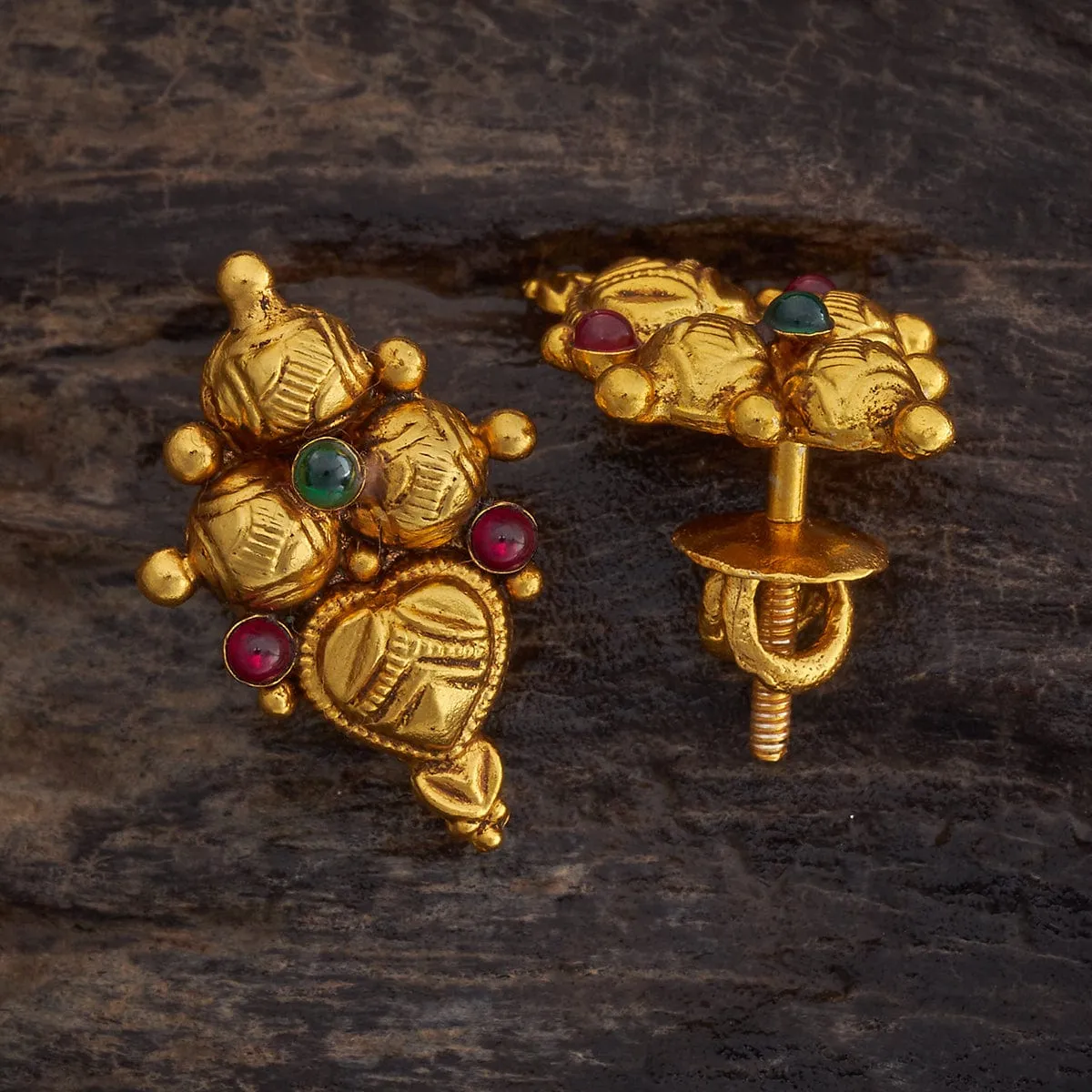 Silver Temple Earring 175731