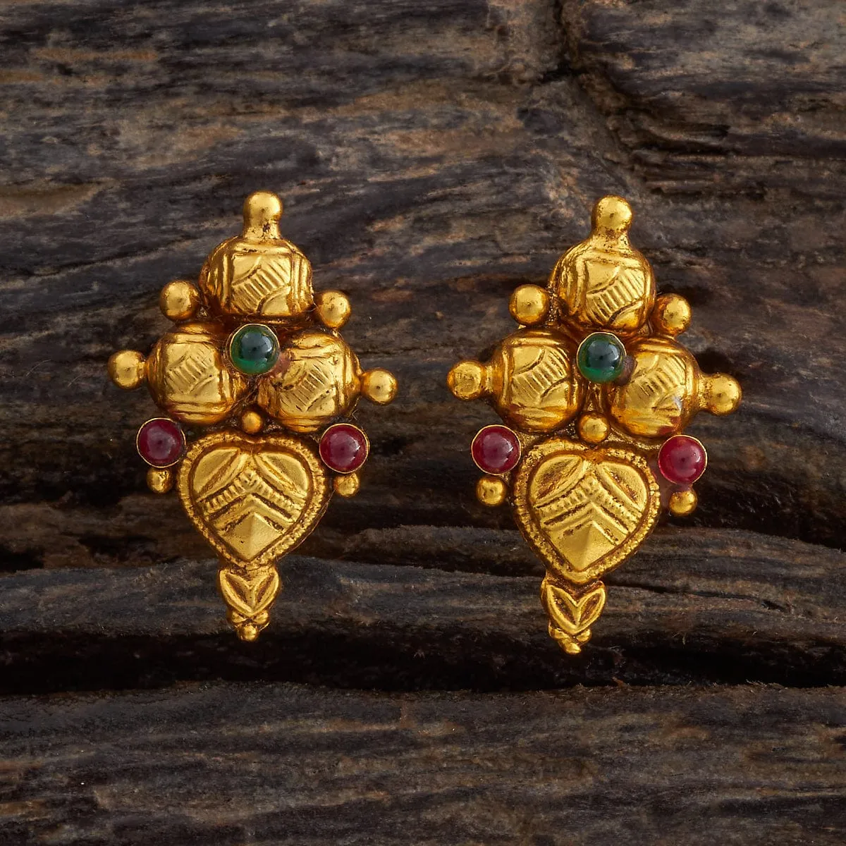 Silver Temple Earring 175731