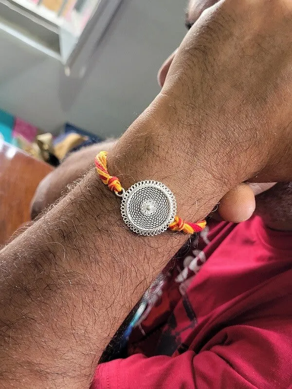 Sister's promise - Silver Rakhi