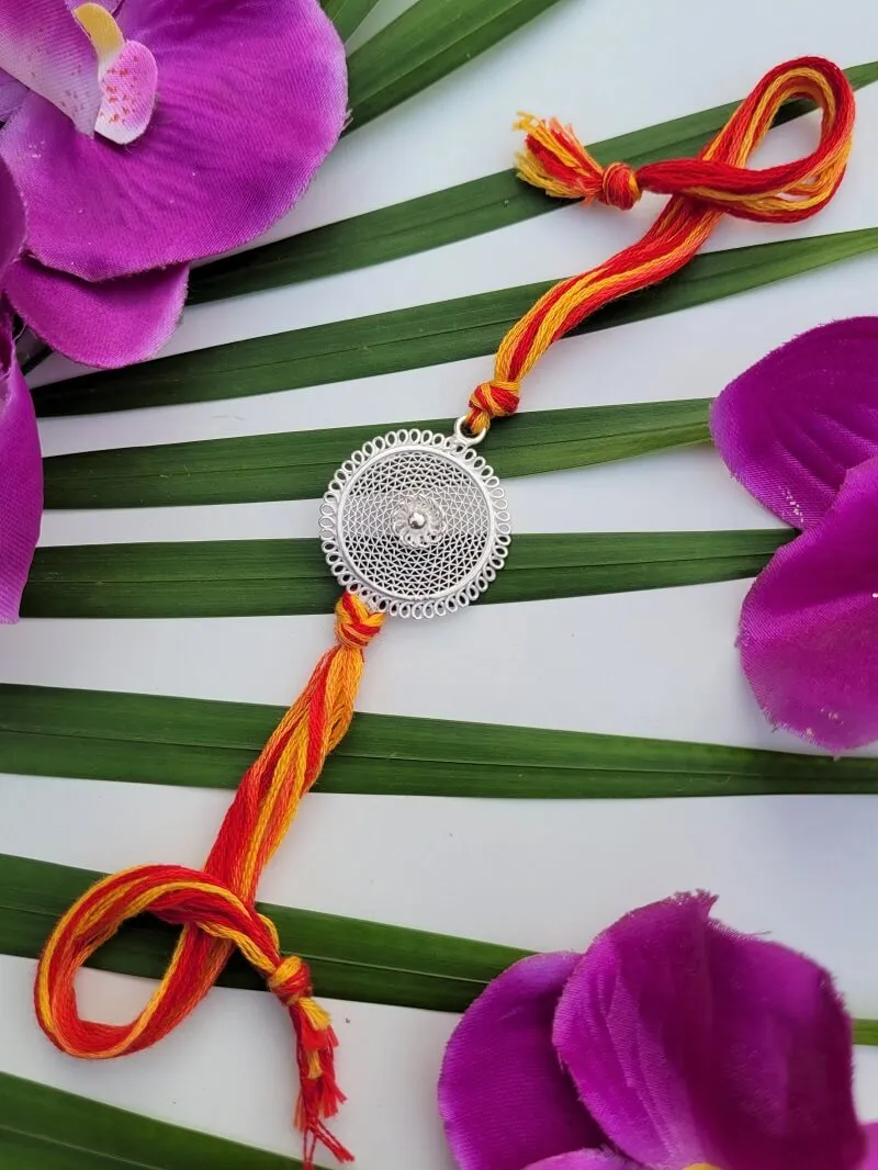 Sister's promise - Silver Rakhi