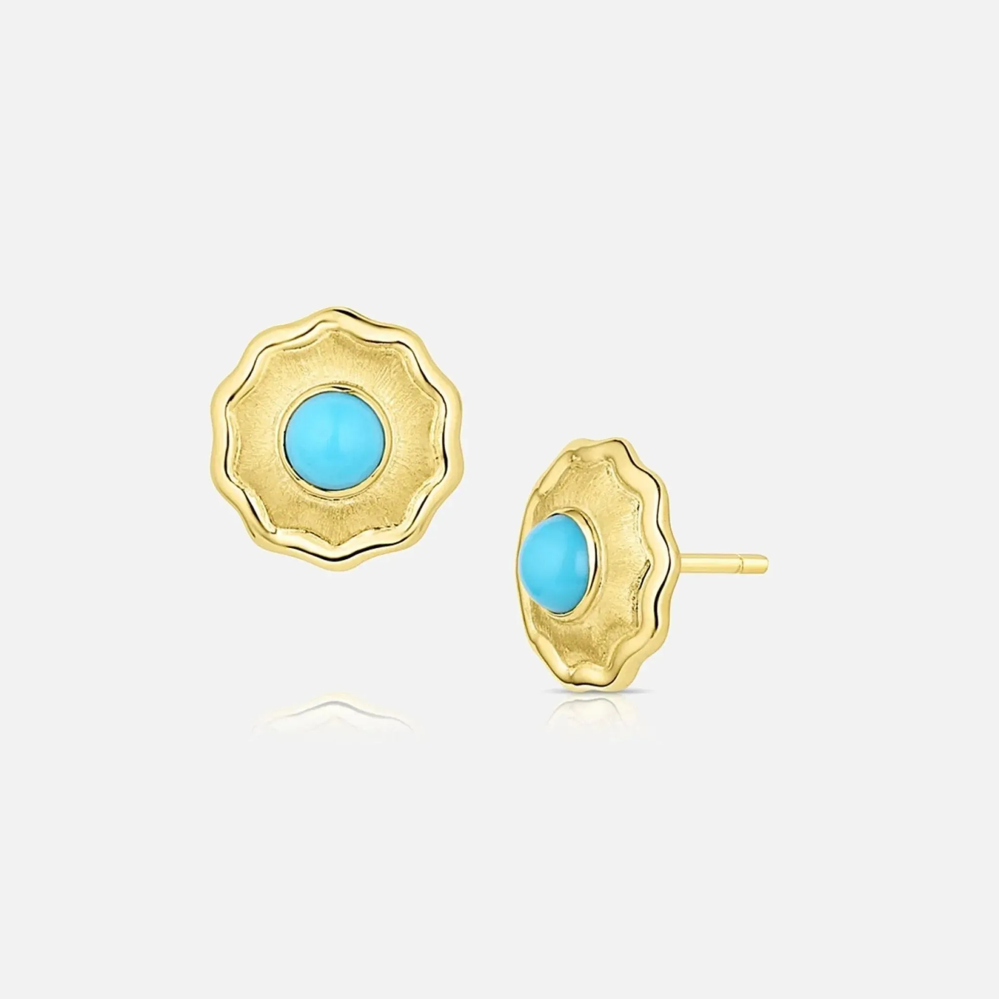 So Wavy Stud Earrings