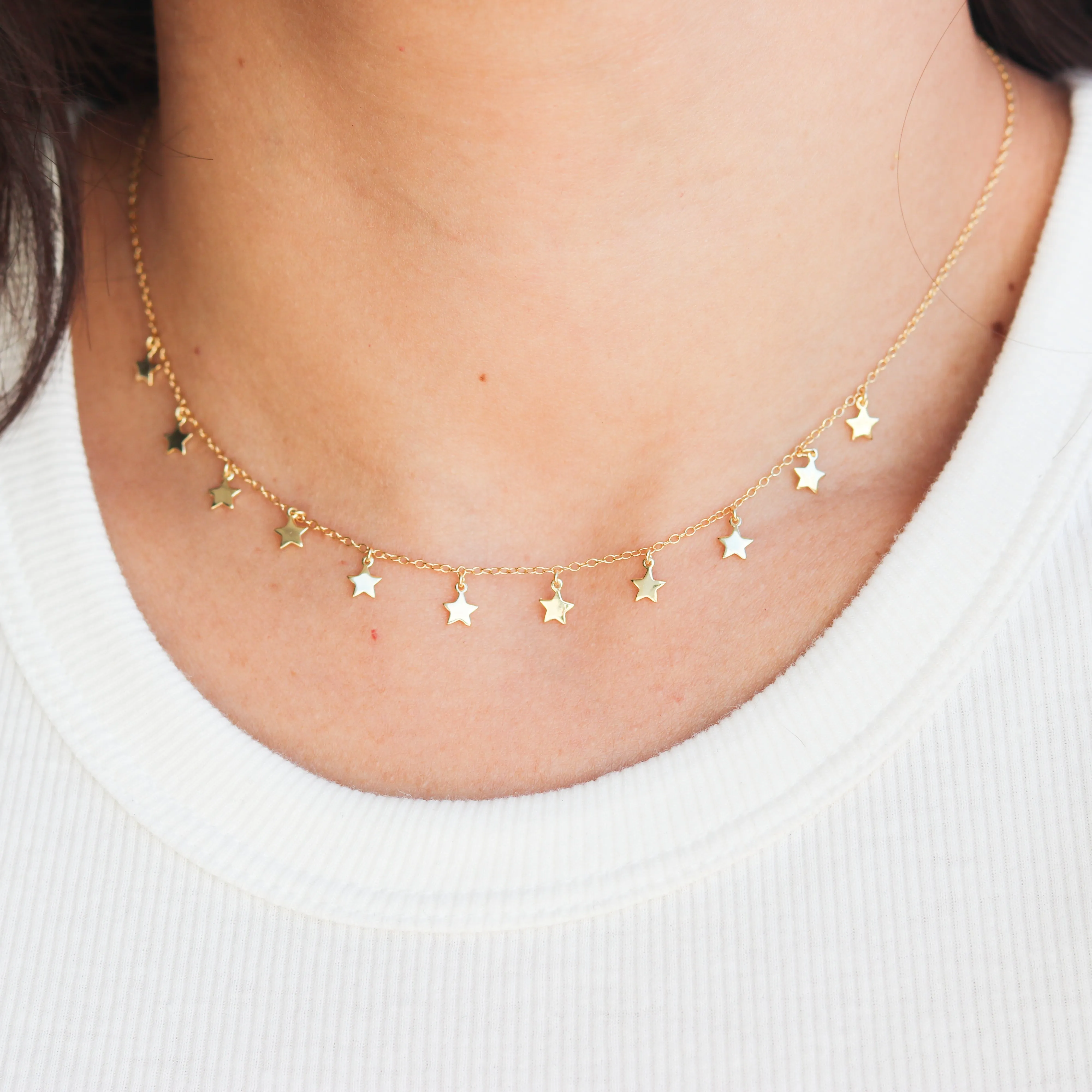 Stars Choker Necklace