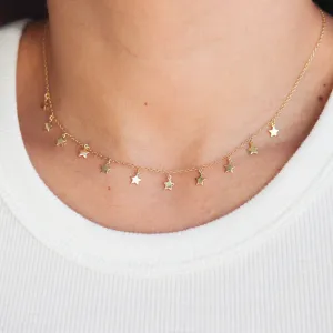Stars Choker Necklace