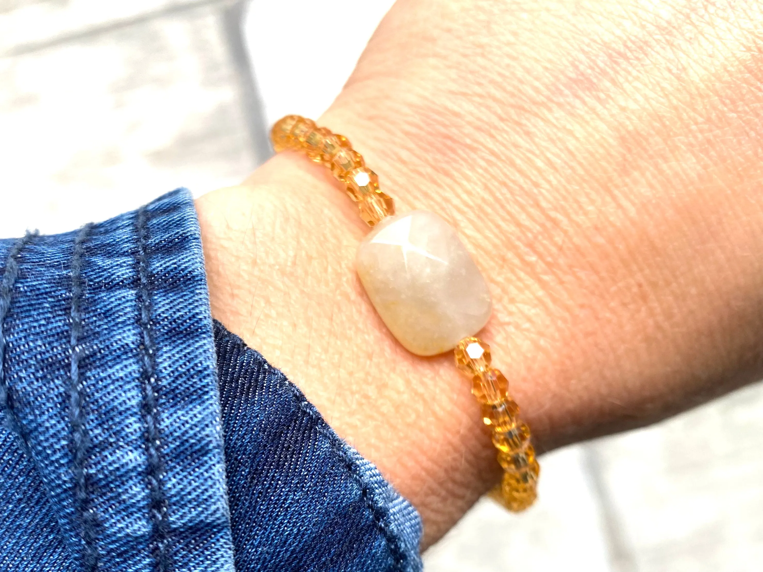 Topaz Tiny Diffuser Bracelet
