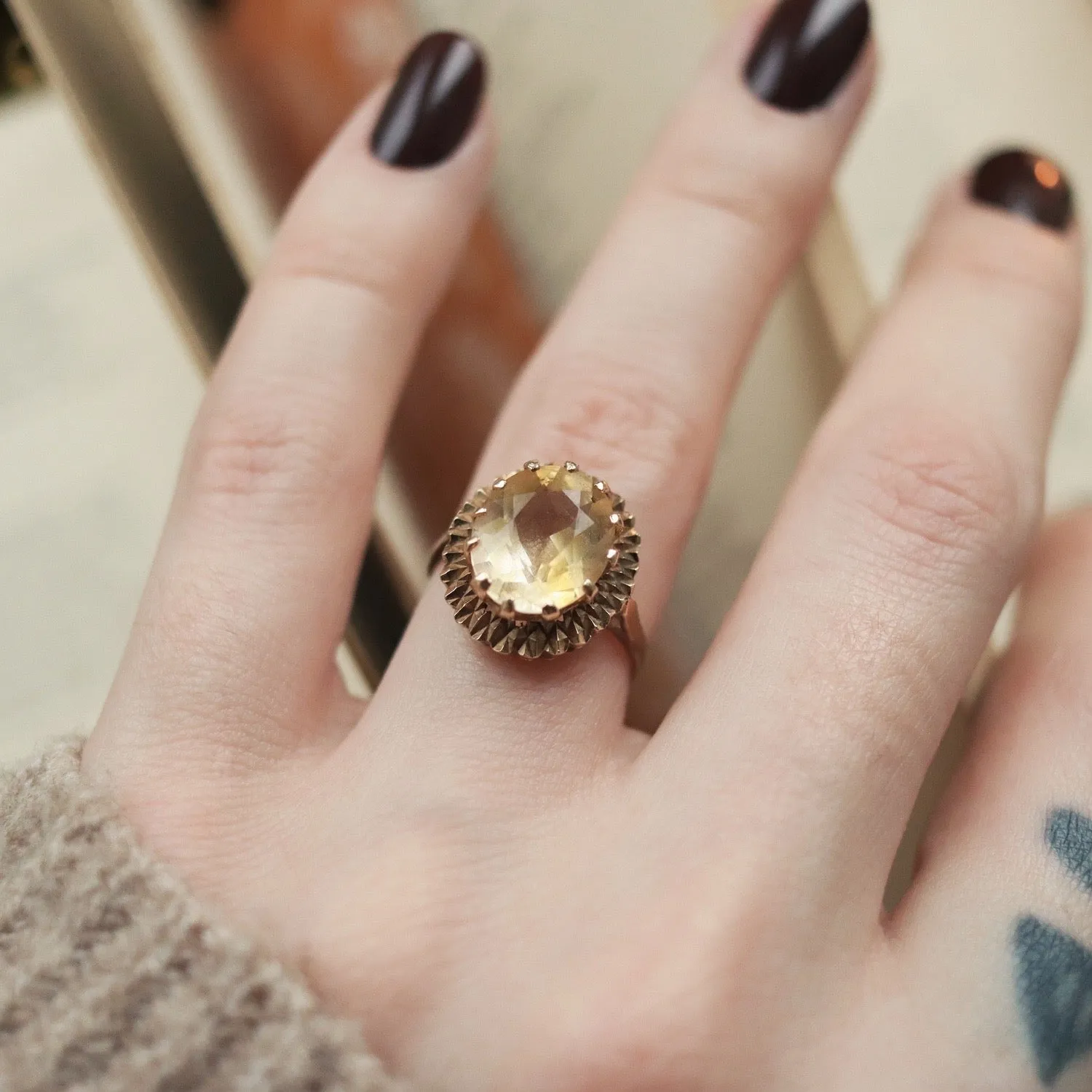 Vintage | Leona Cocktail Ring