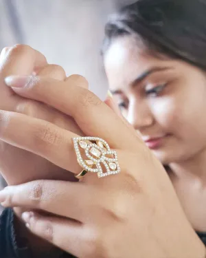 Zevarly Prahasini Exclusive Cocktail Ring
